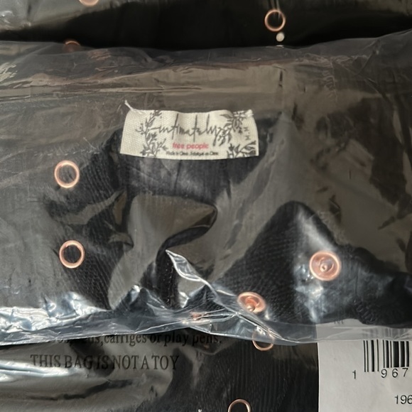 Free People Sloane Bodysuit Black - Picture 9 of 10